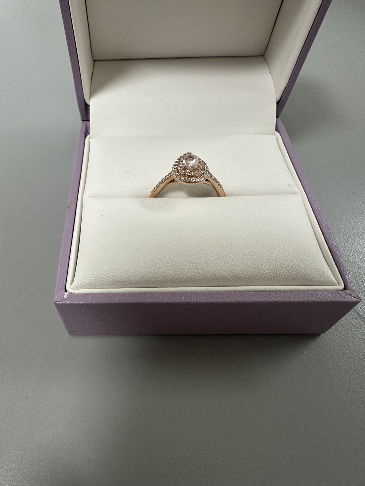 Rose gold ring - photo 2