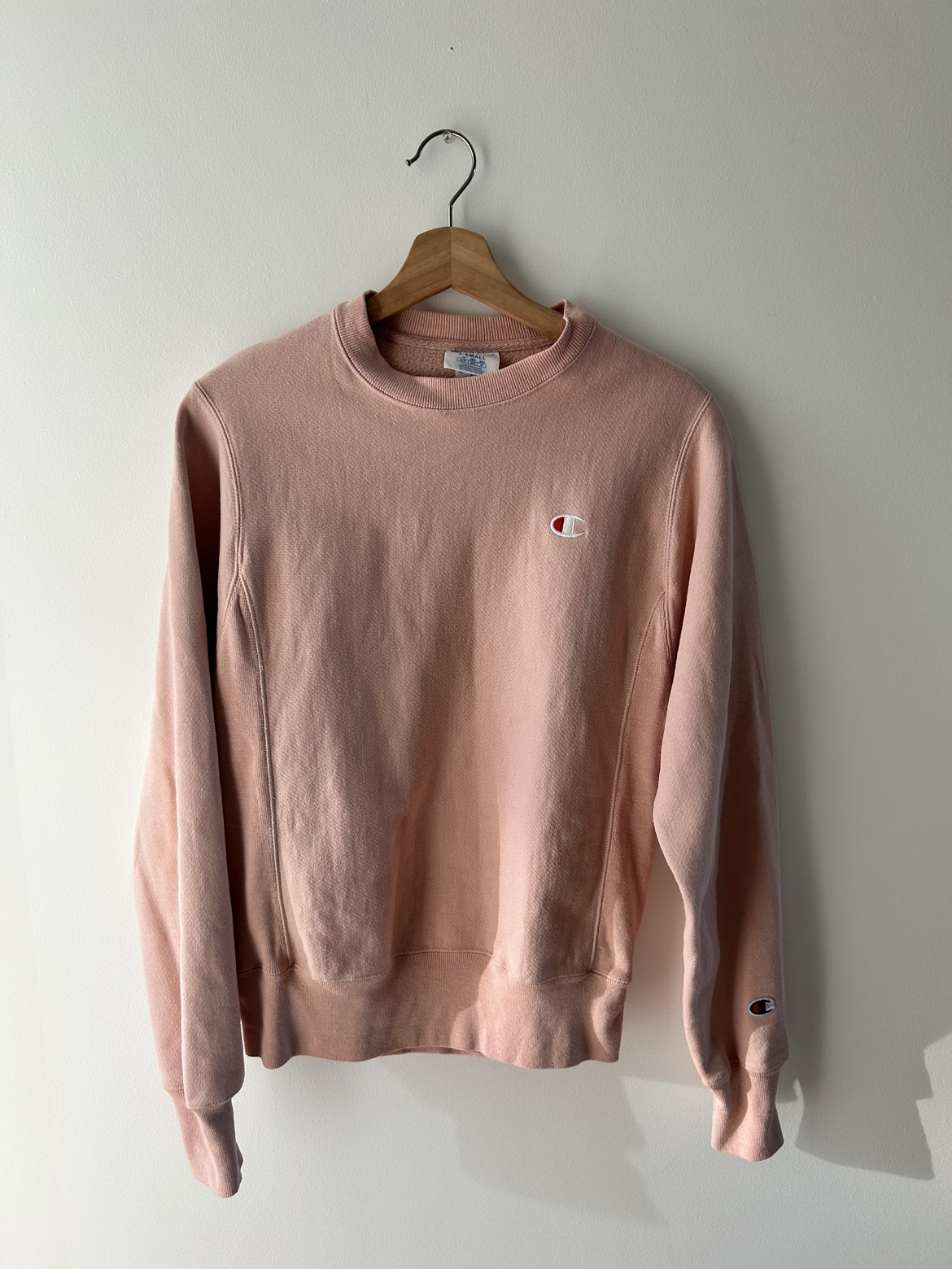 Champion Pink Reverse Weave Sweatshirt Size XS - photo 3