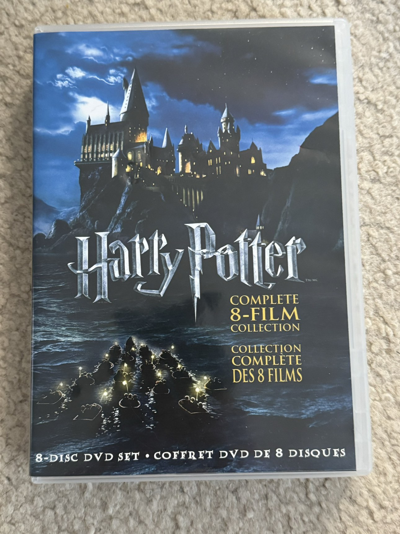 Harry Potter Complete 8-film DVD collection thumbnail