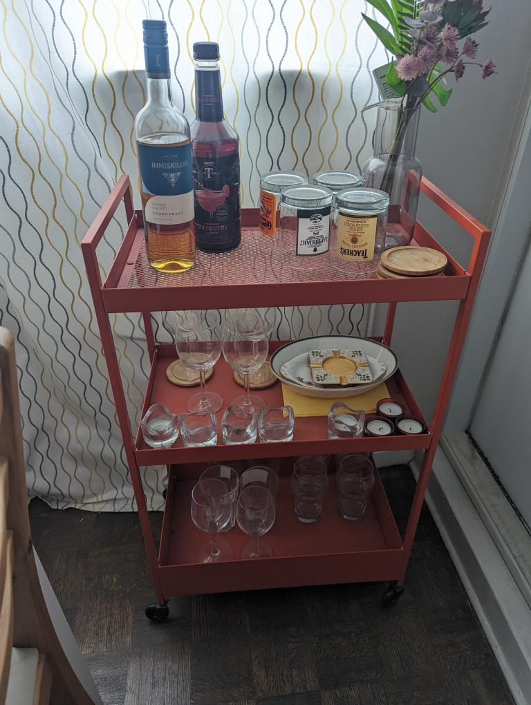 utility cart storage