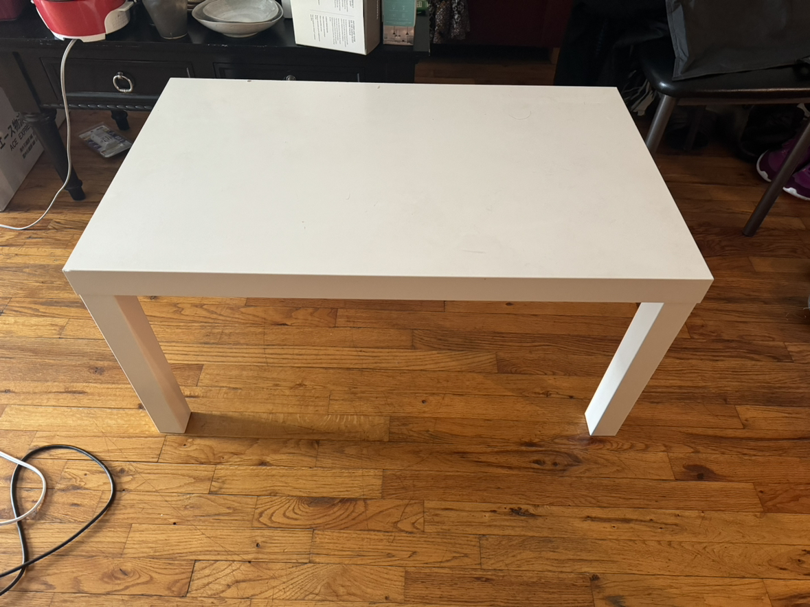 White table