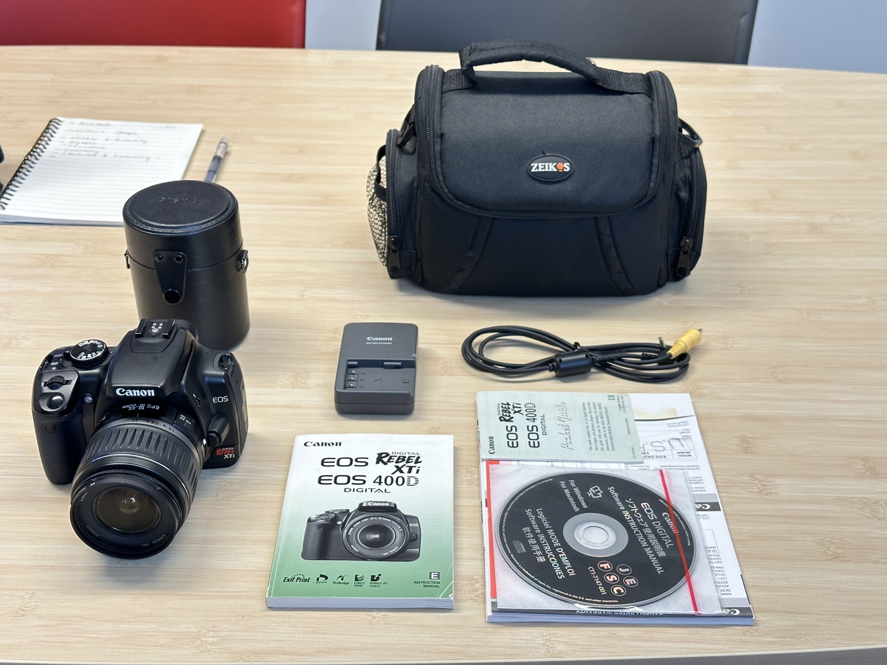 Canon Rebel XTi/ 400D DSLR with lens EF S18-55 mm - photo 5