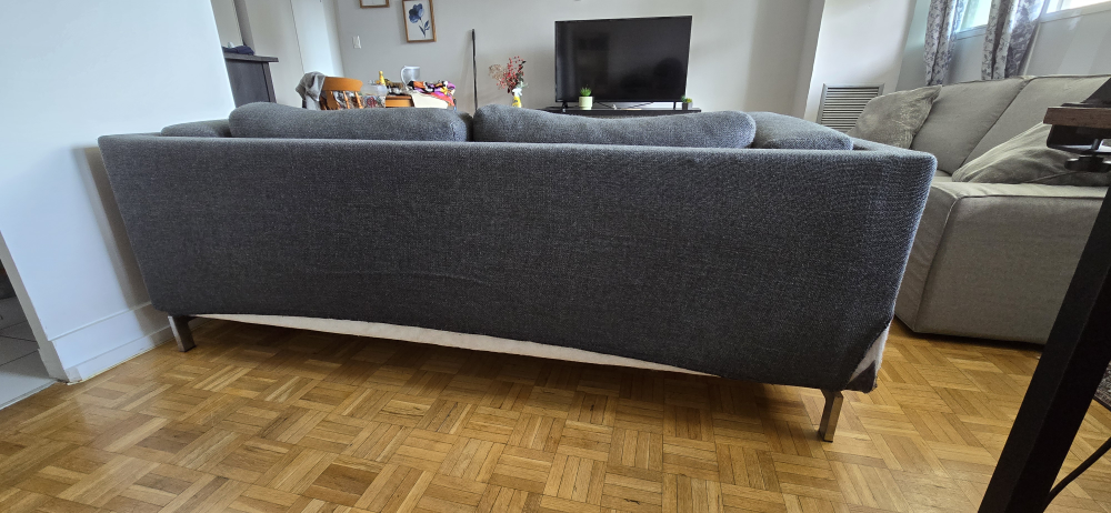 IKEA Sofa and Ottoman - photo 5