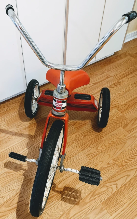 Vintage MTD Cleveland Ohio Trike Red 1960's rare