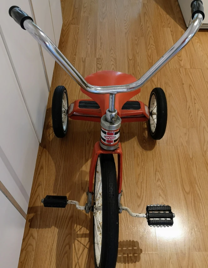 Vintage MTD Cleveland Ohio Trike Red 1960's rare - photo 3