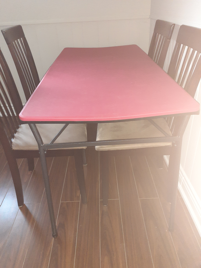 Folding Table with 4 Chairs - photo 3