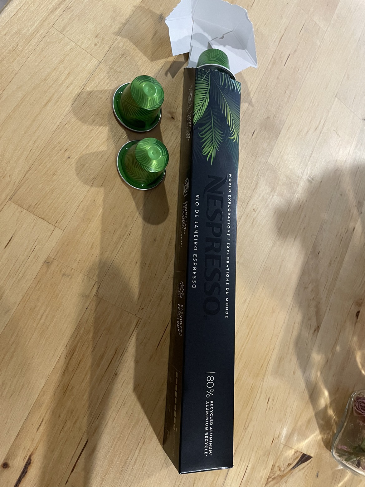 Nespresso pods