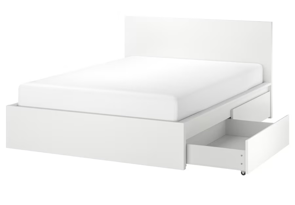 Ikea king bed - photo 3