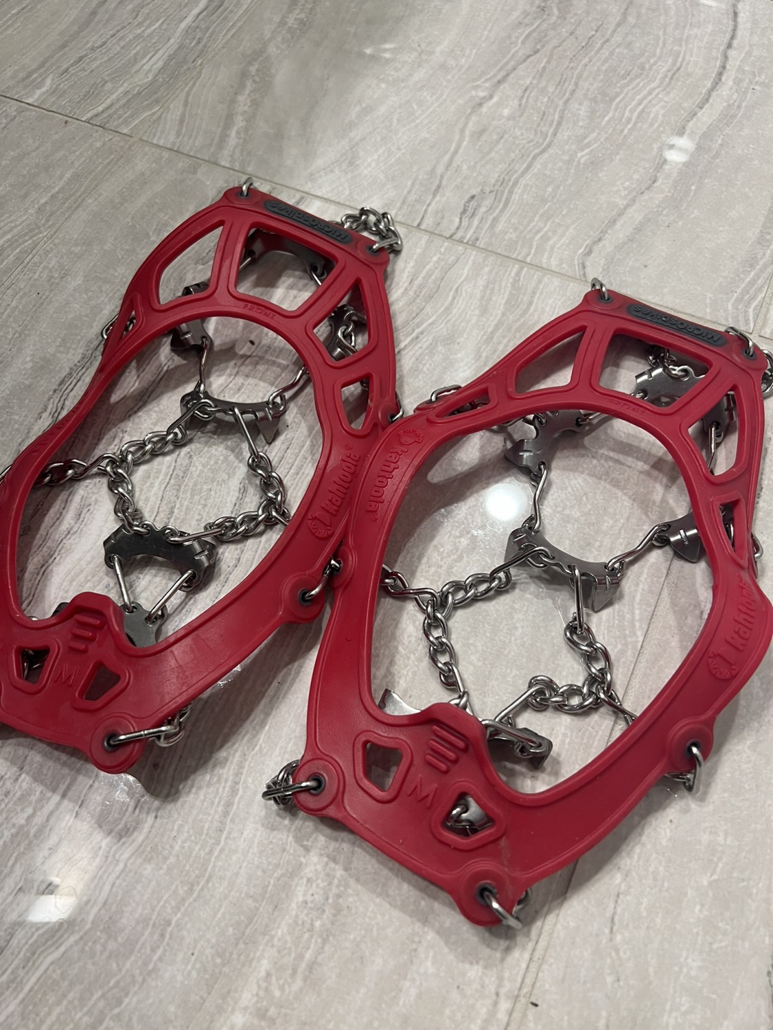 Worn Once! Kahtoola microspikes Medium unisex image indicator(2)