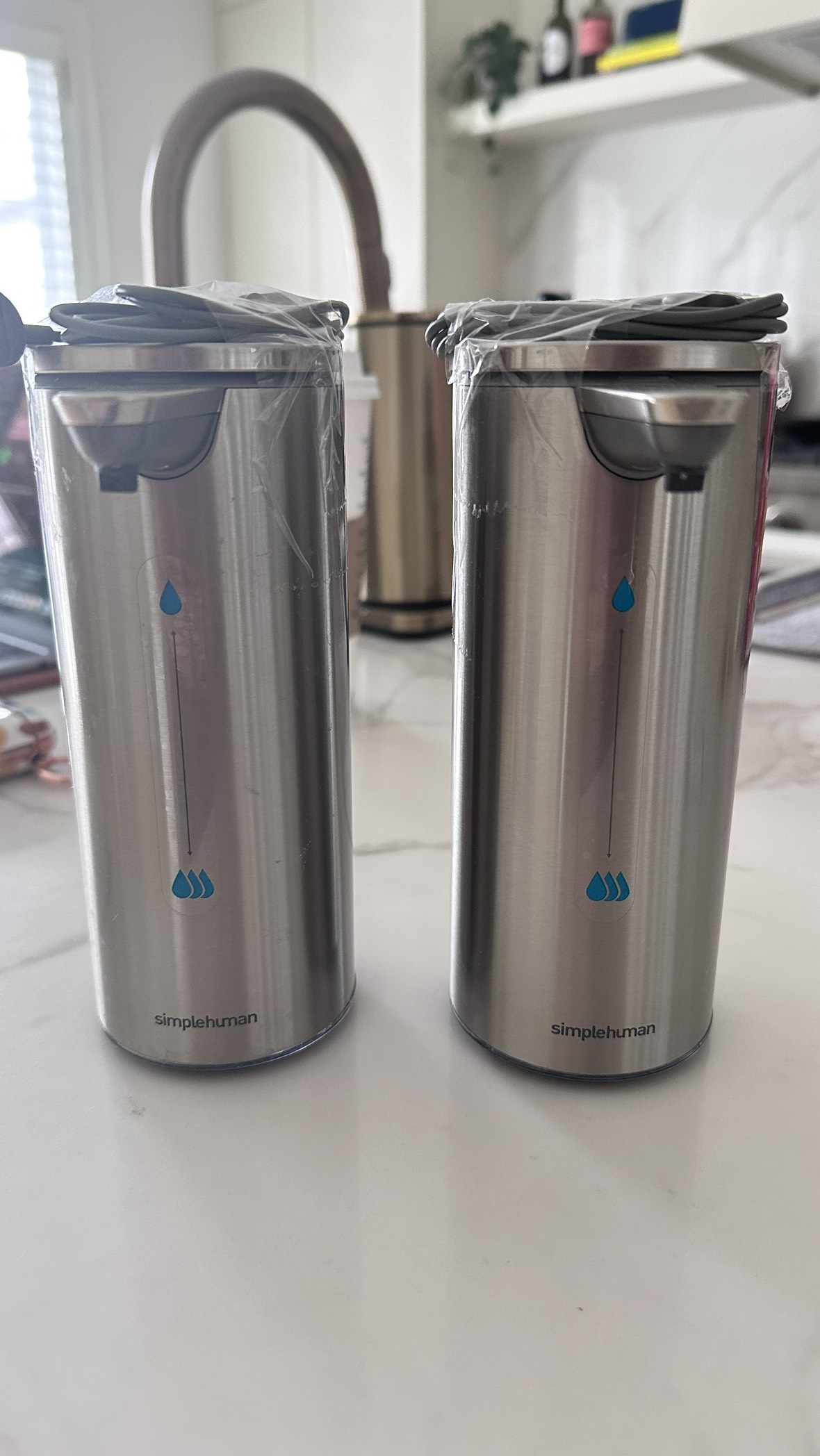 Simplehuman 9 oz. Sensor Liquid Soap Pump Dispenser thumbnail