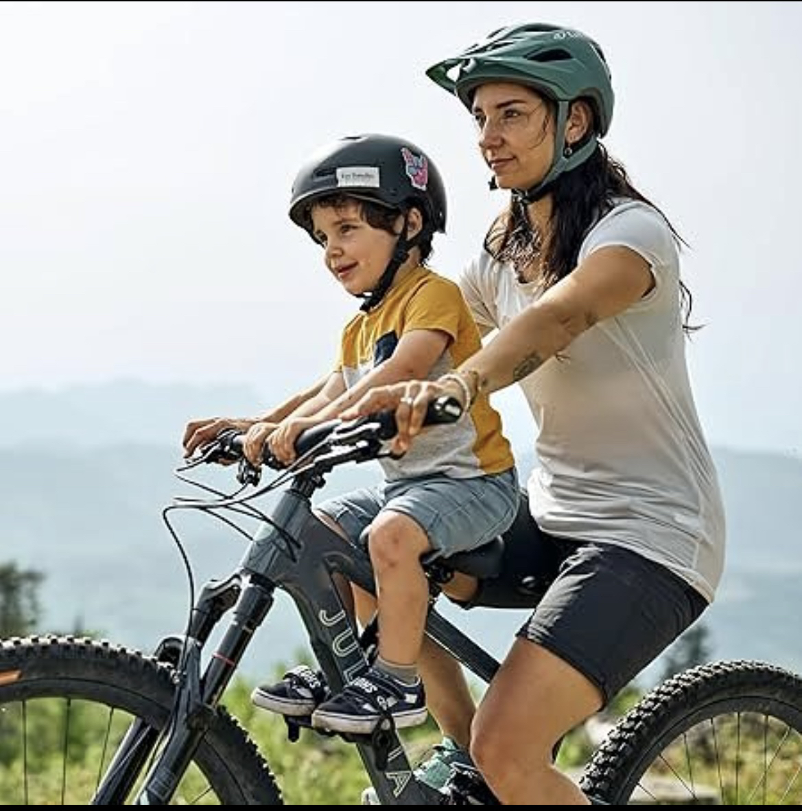 Kids Ride SHOTGUN - Front Mounted Child Bike Seat