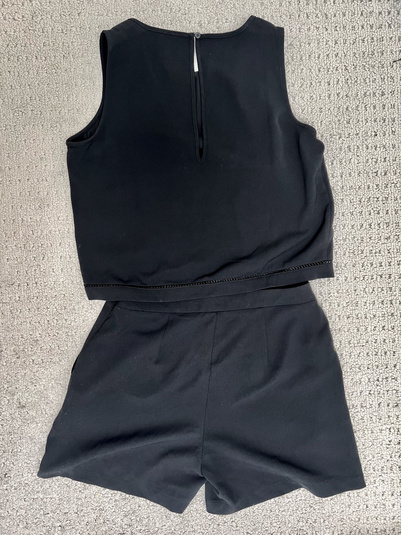 Tristan dressy jumpsuit short and top - photo 2