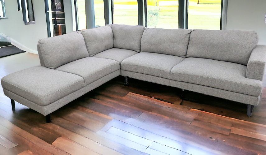 Free Delivery - Large Grey Structube Sectional Couch / Sofa - photo 3