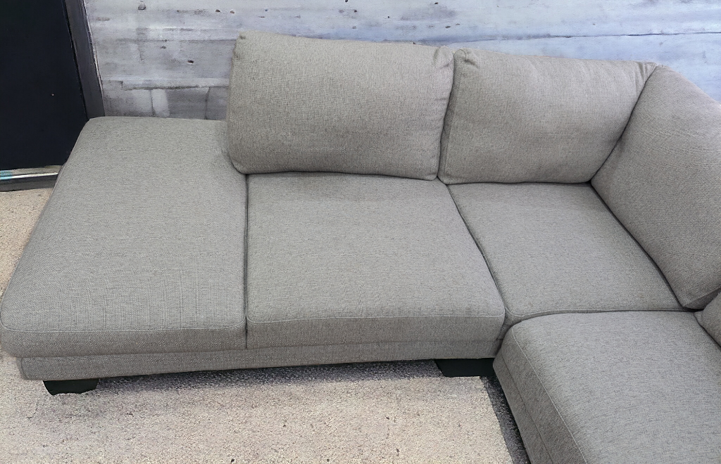 Free Delivery - Large Grey Structube Sectional Couch / Sofa - photo 4