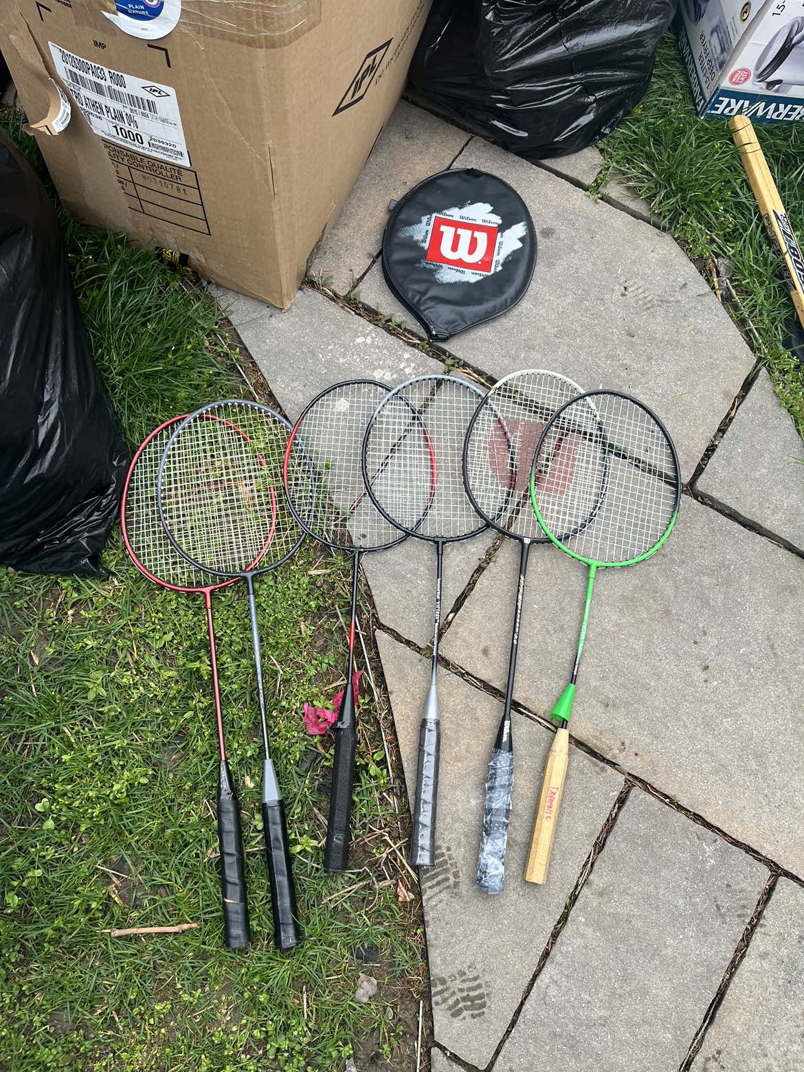 Badminton rackets