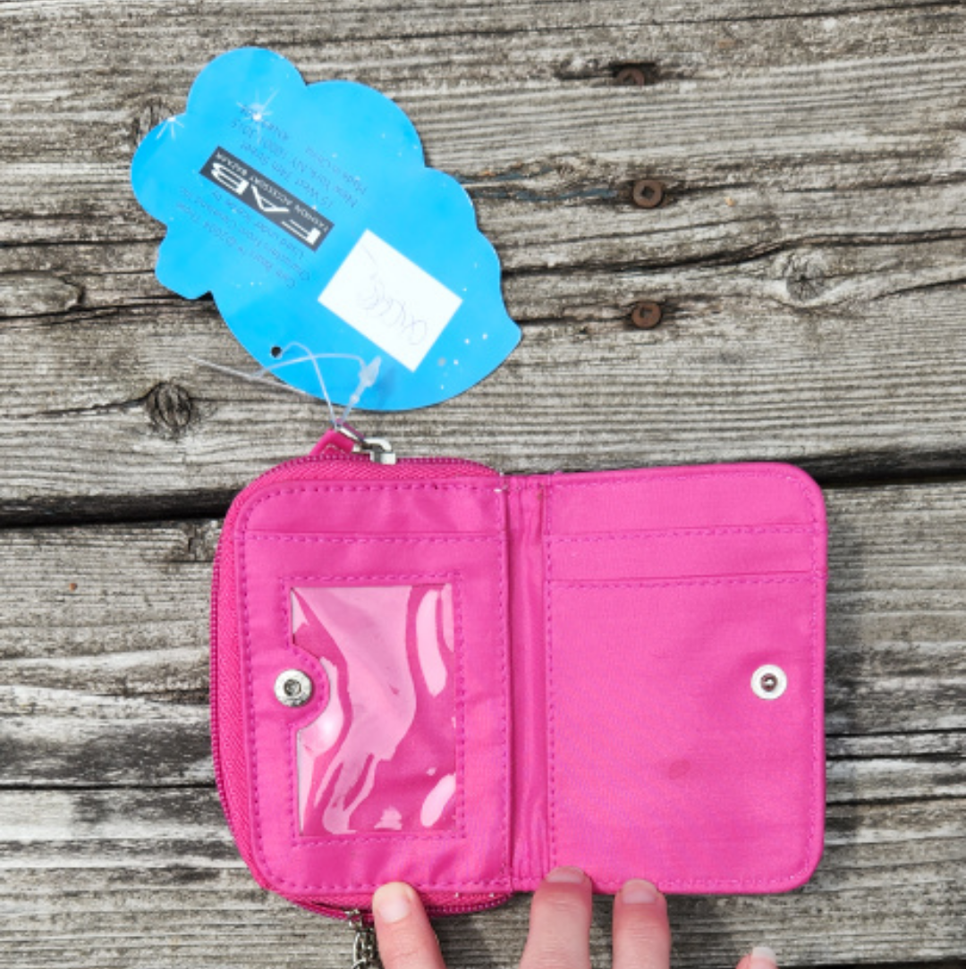 NWT VINTAGE Care Bears Denim Jean Wallet RARE 2004 image indicator(3)