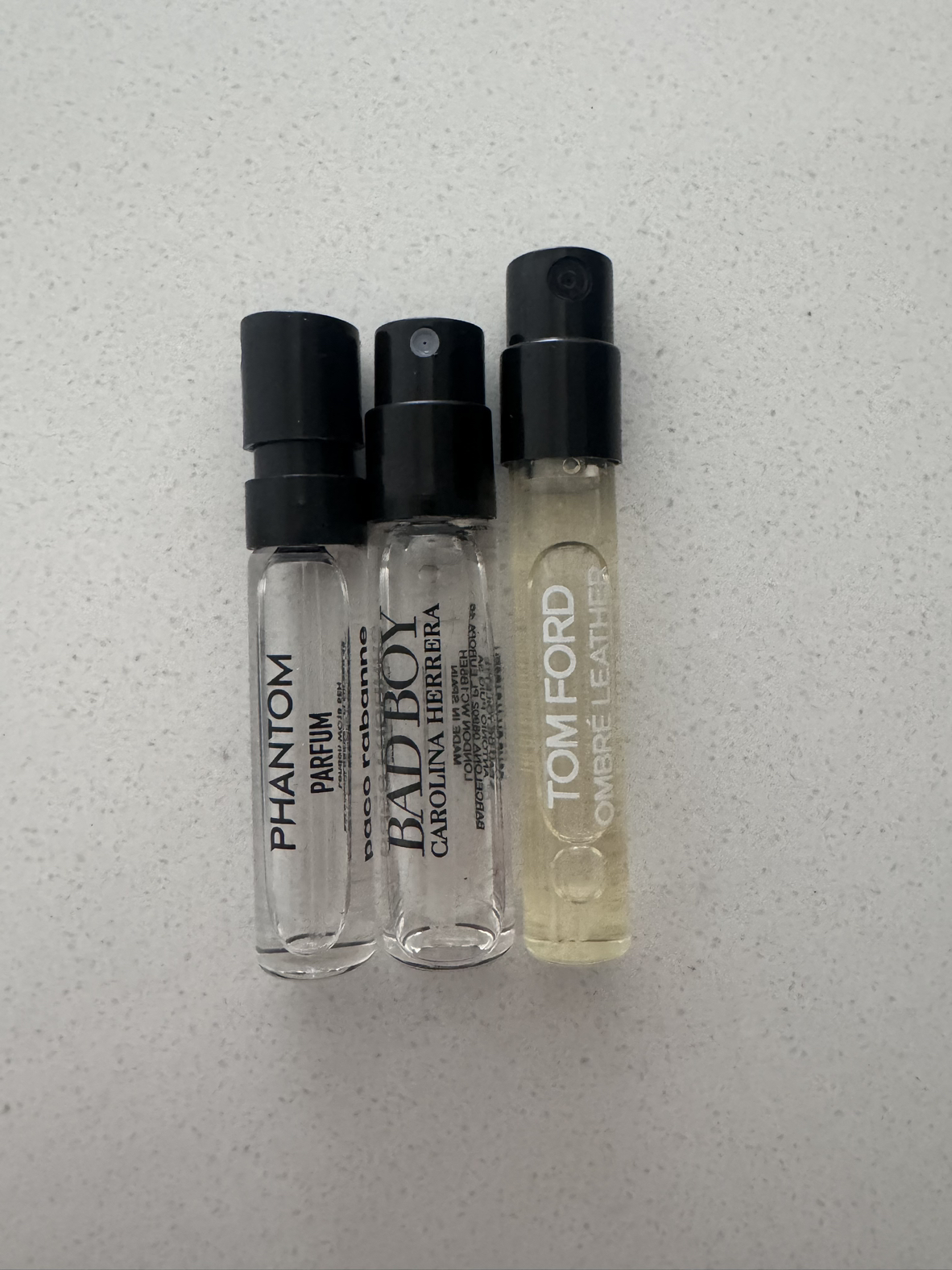 3 Mini Cologne Testers #freecycle 🥕