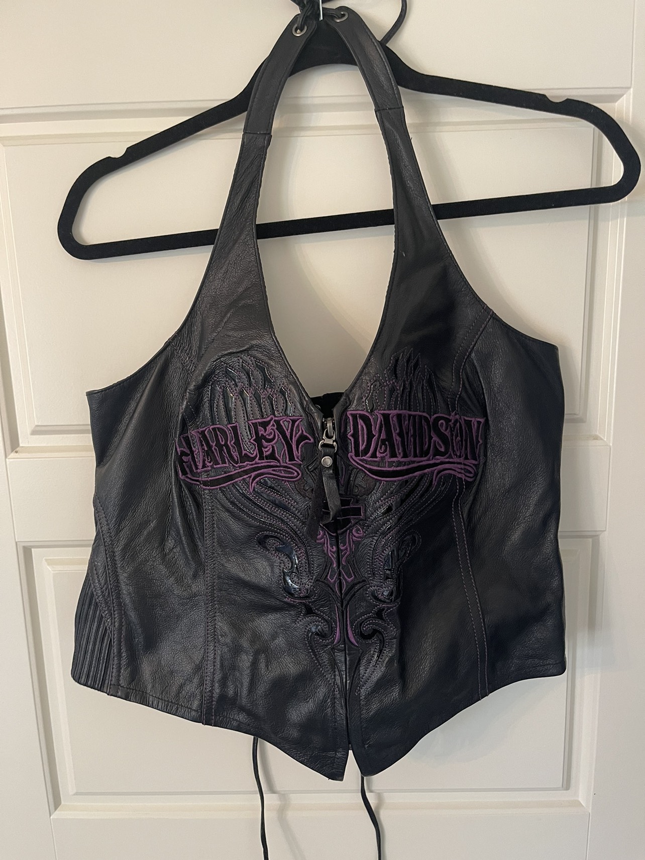 Harley Davidson Leather Halter