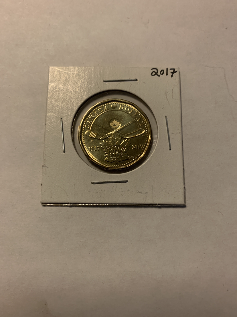 1917-2017 Toronto Maple Leaf Loonie