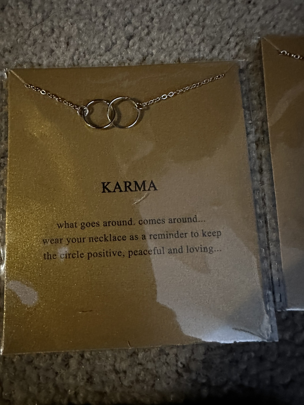 Karma necklace #freecycle thumbnail
