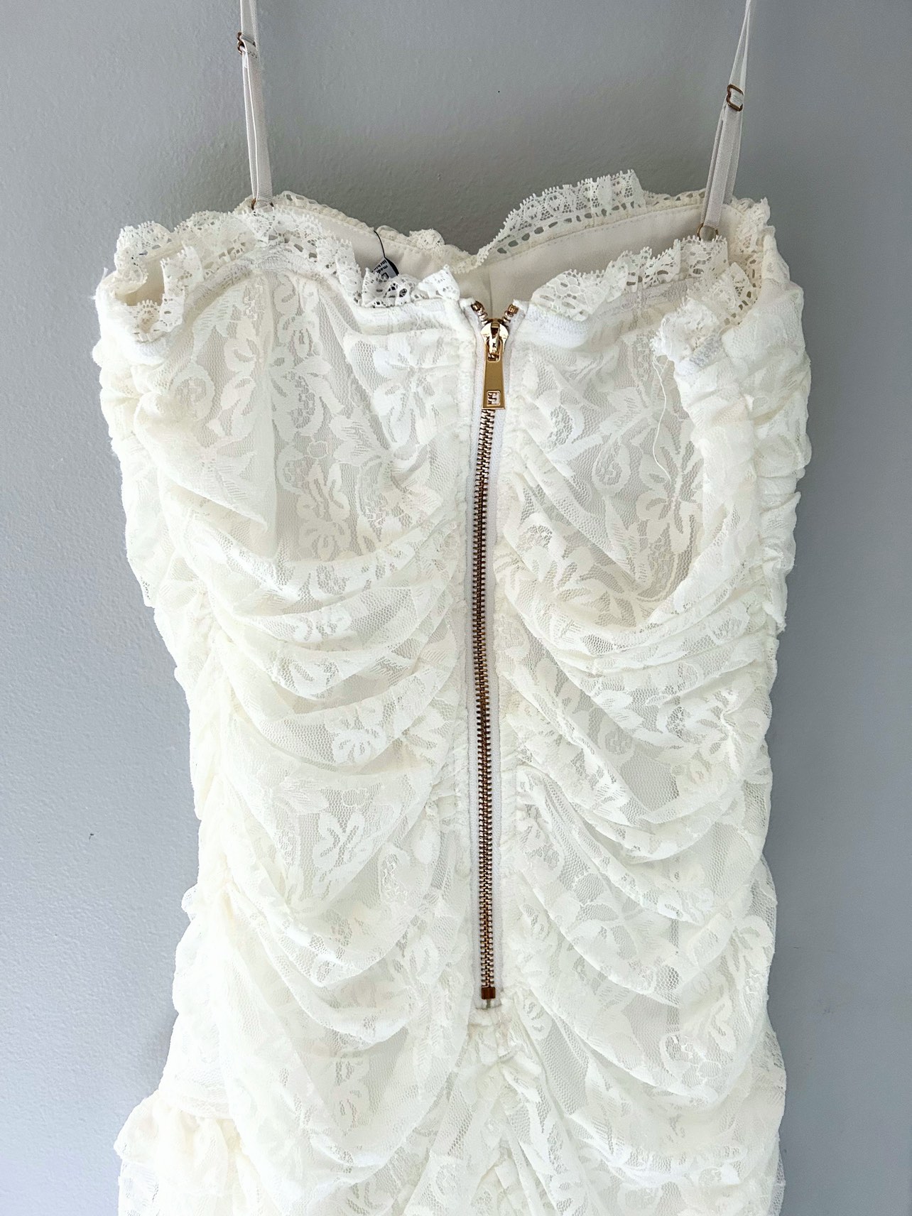 White mini dress - photo 2