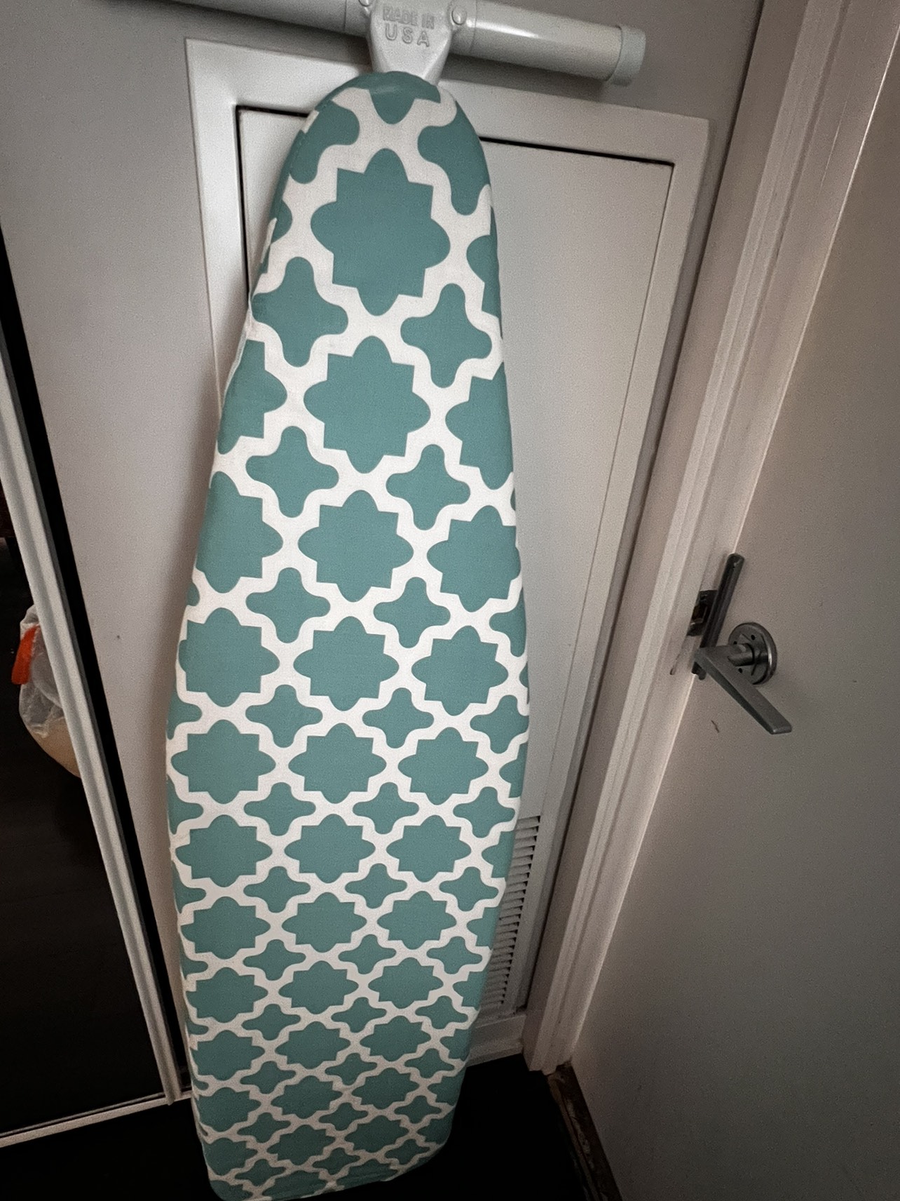 Ironing board with cover