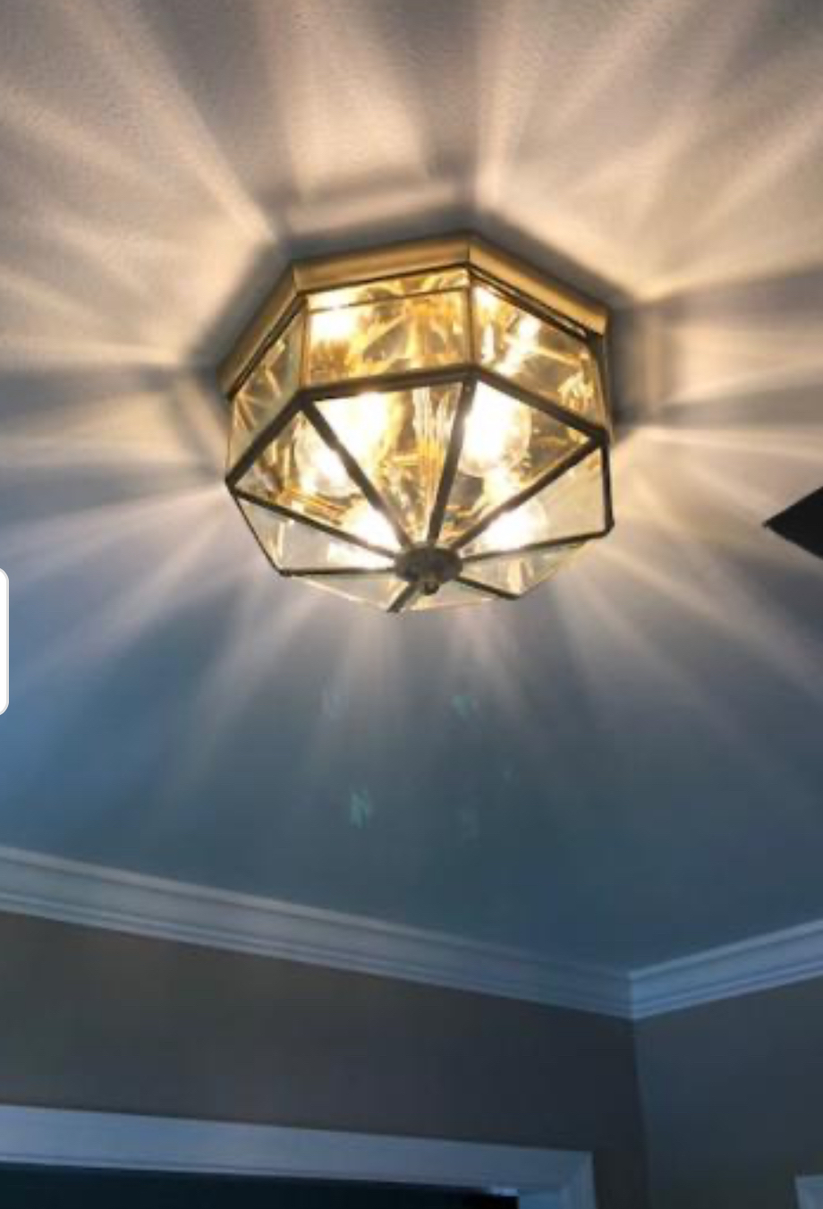 Progress Lighting Polished Brass 4-light Flushmount - photo 5
