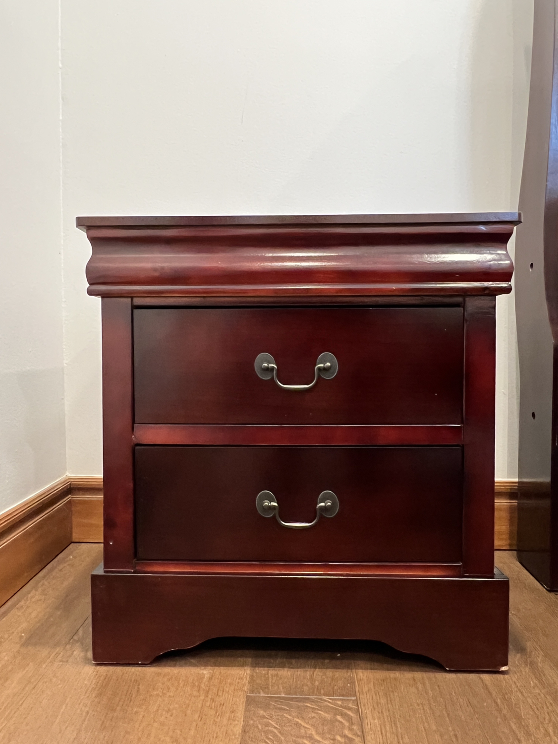 Bed Full/Double+Night Stand+Box Spring - photo 3