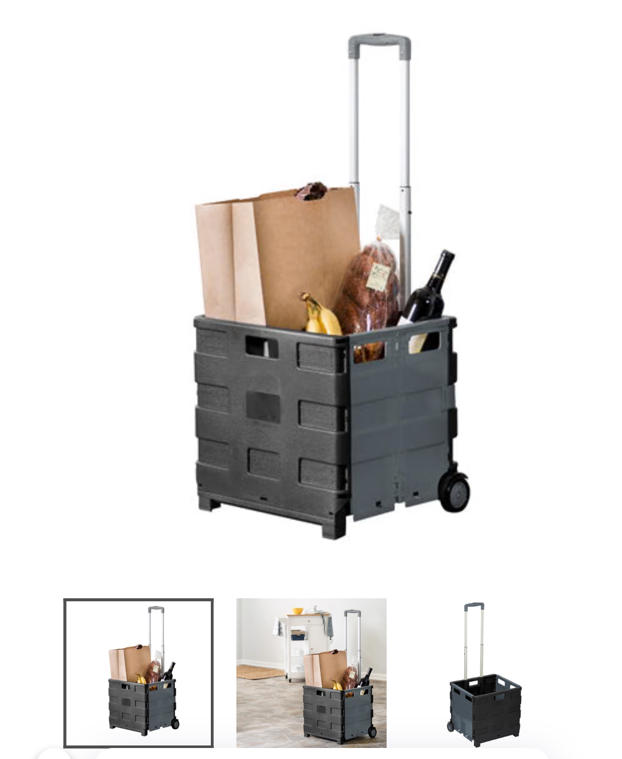 Life saver in NYC! Rolling cart with wheels - photo 2