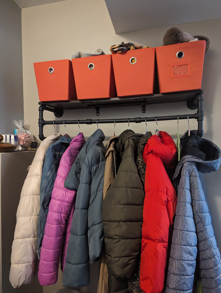 Wall Mounted Garment Rack - photo 3
