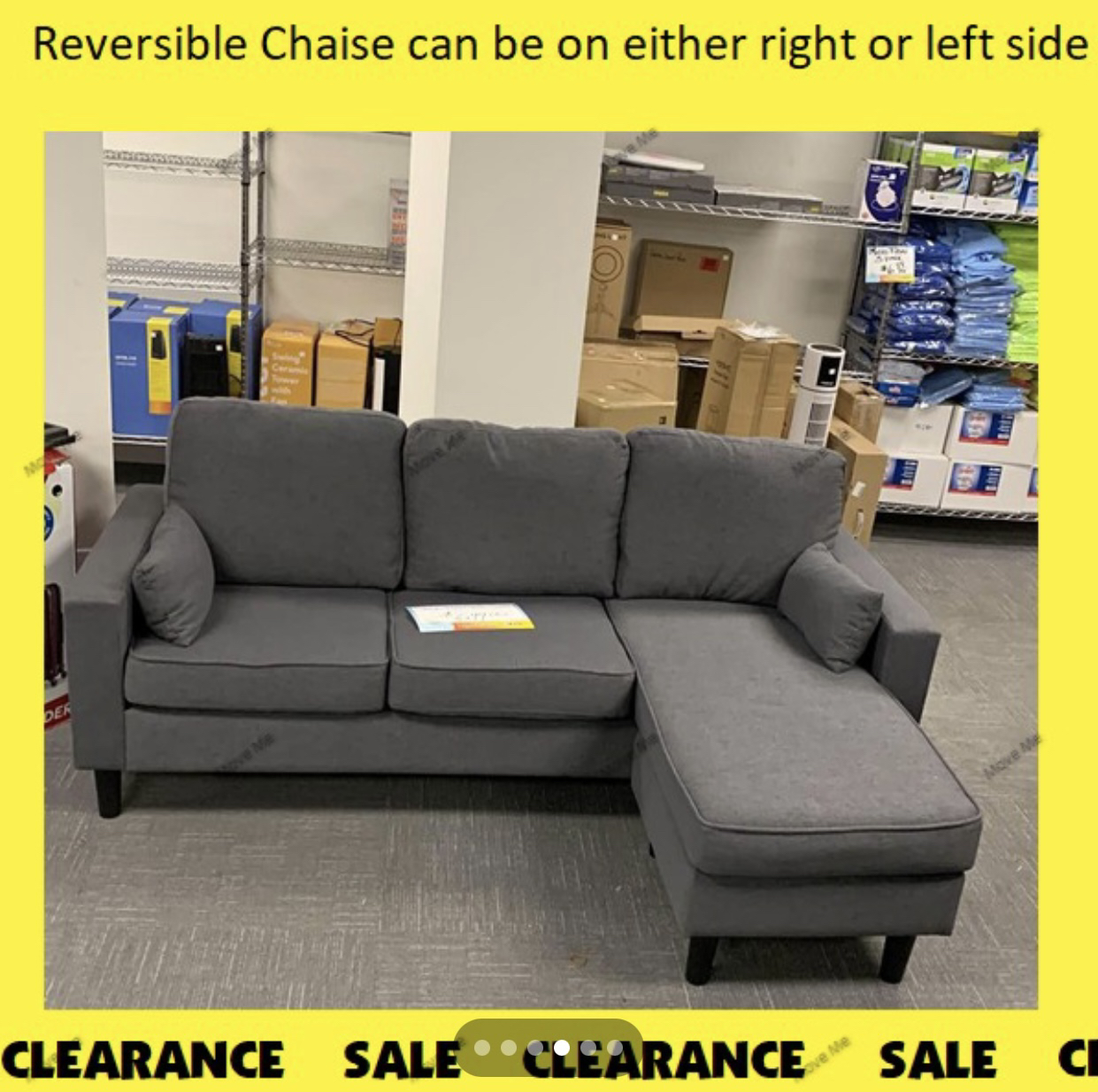 Couch with ottoman - photo 4