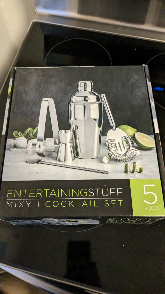 5pcs/Set Stainless Steel Cocktail Shake