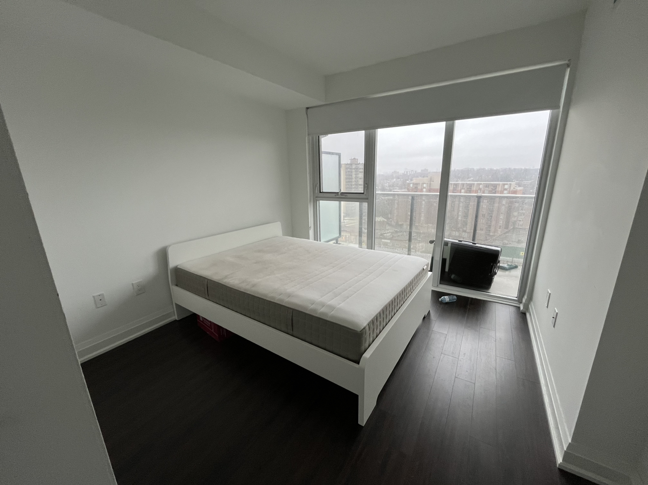 Queen Bed frame + support - photo 2