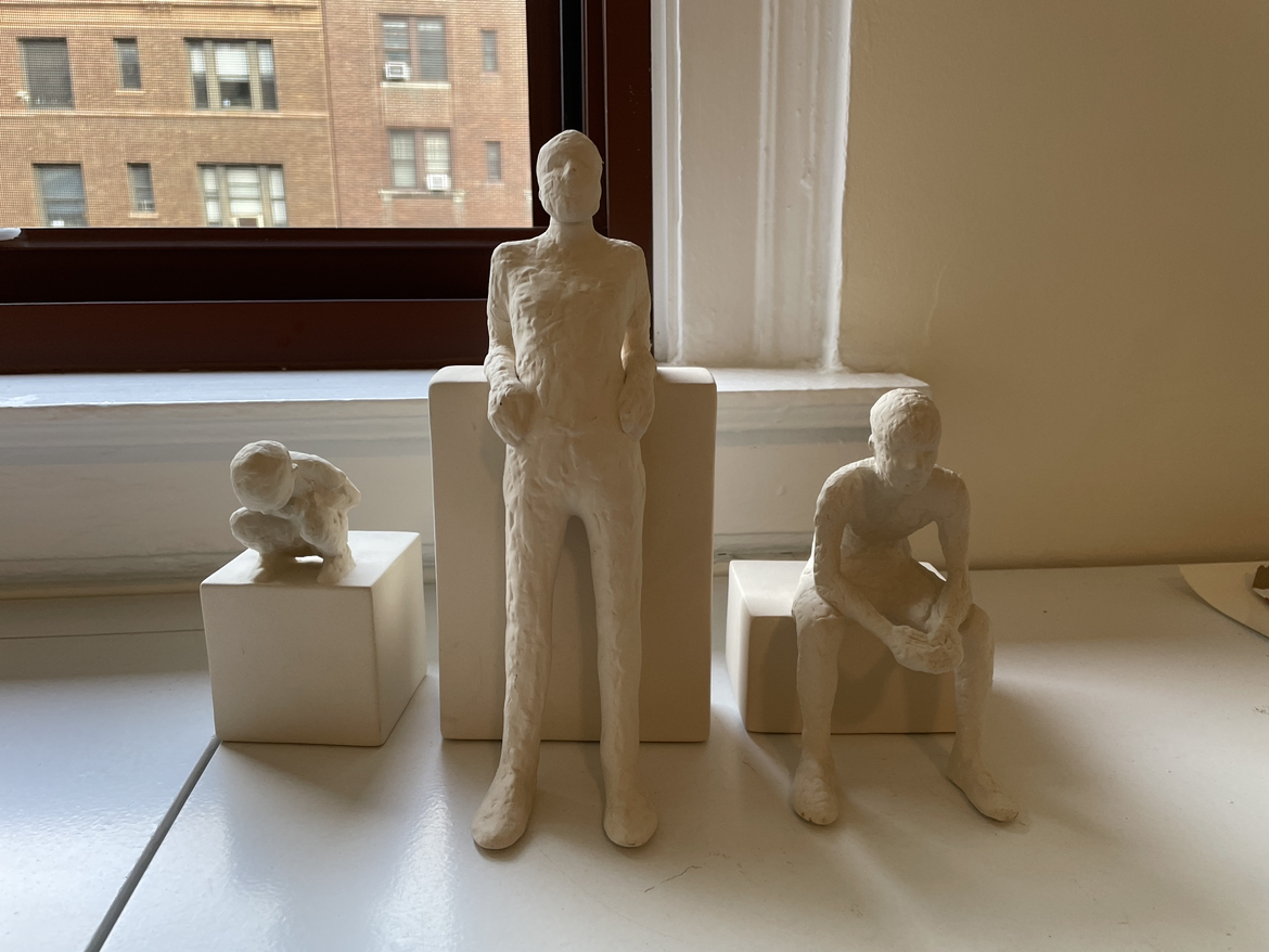 Bookends/statues
