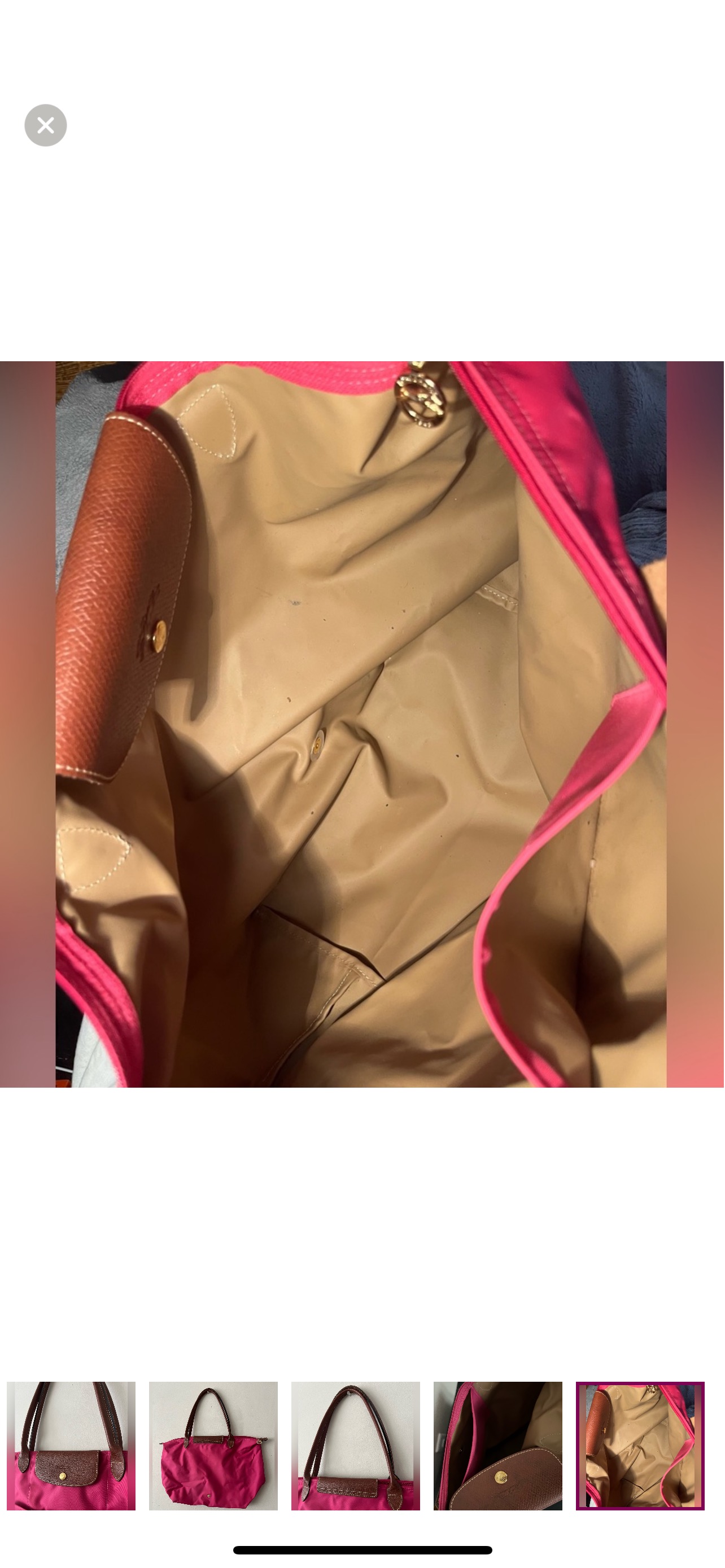 Free gift w/ purchase with LONGCHAMP shoulder bag image indicator(7)