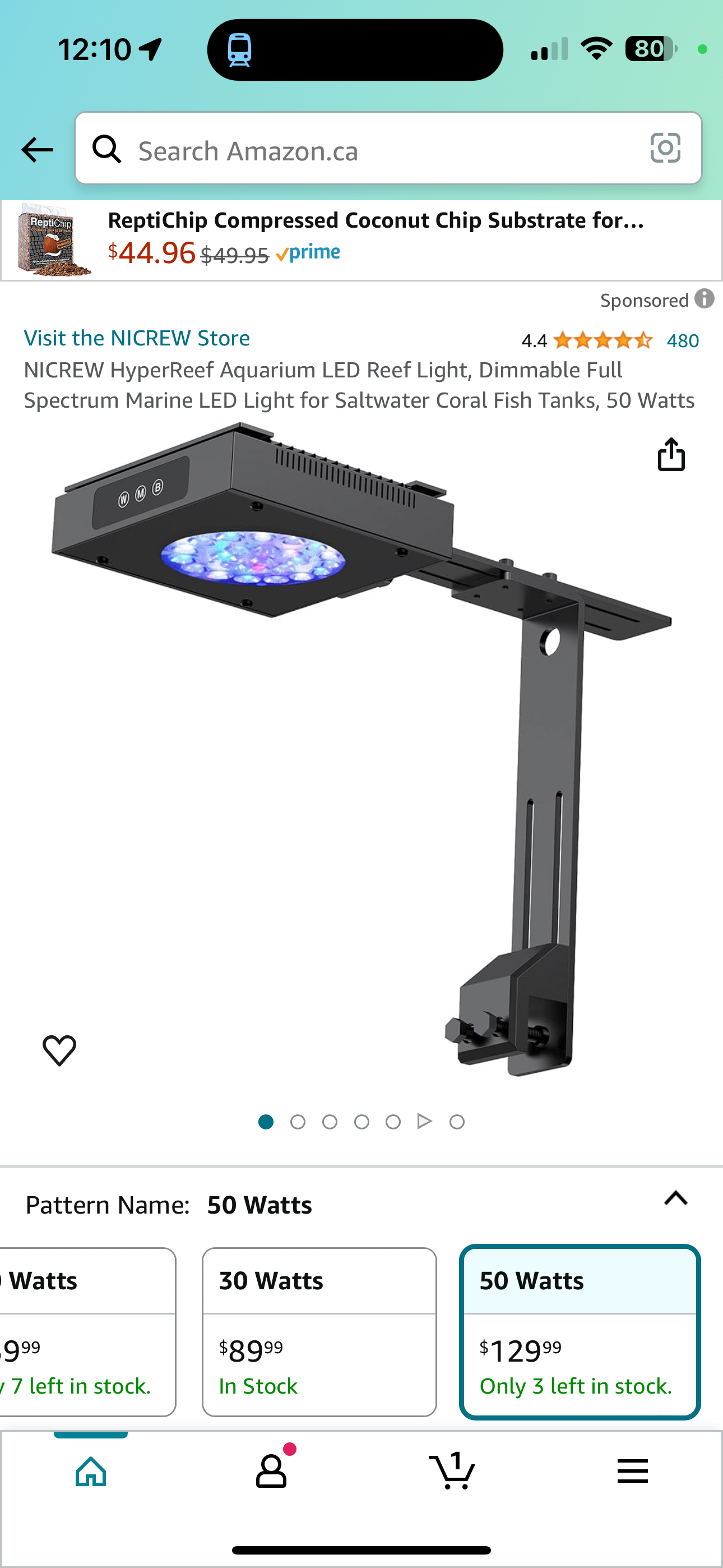 Nicrew hyperreef aquarium lights 50 watts - photo 5