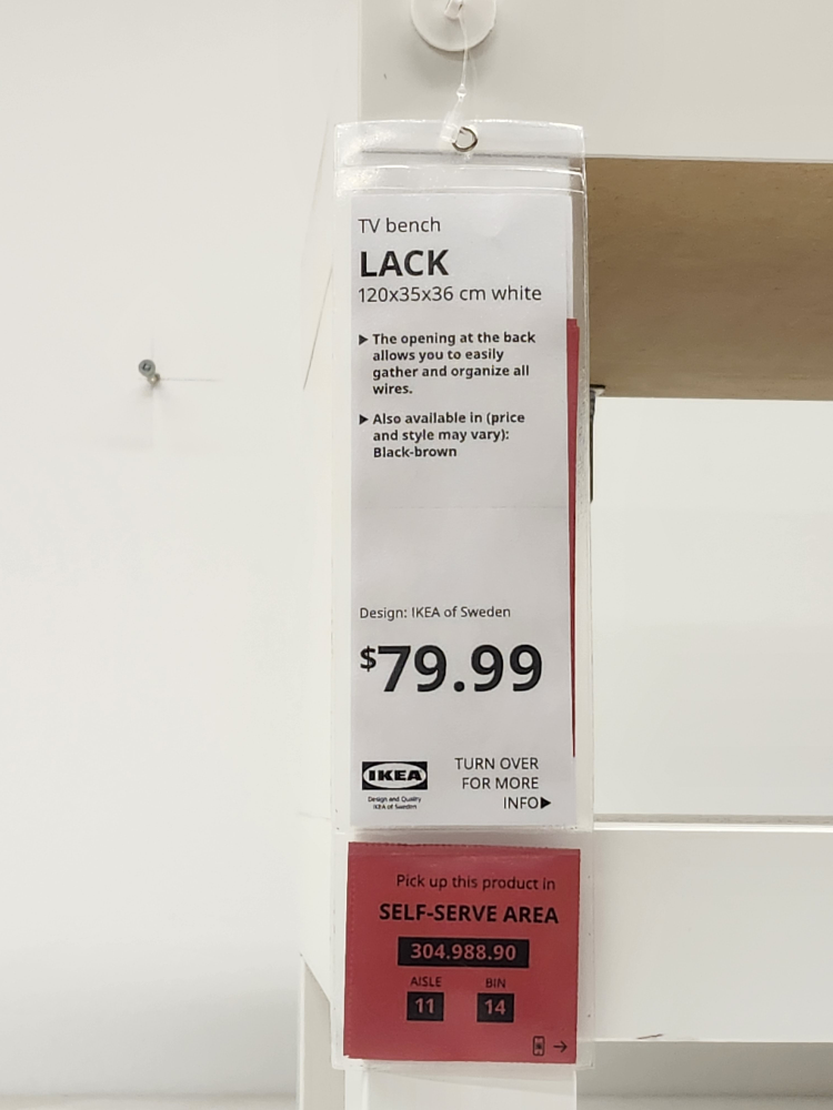 Ikea TV bench - photo 3