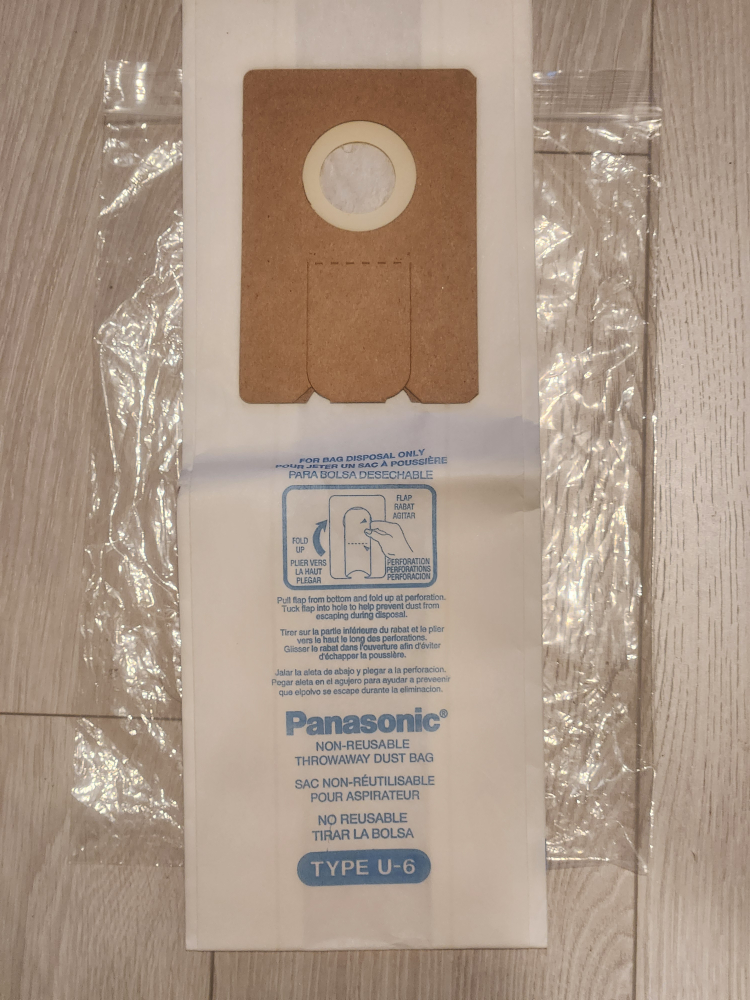 #freecycle,  Vacuum cleaner bag Types U-6 thumbnail