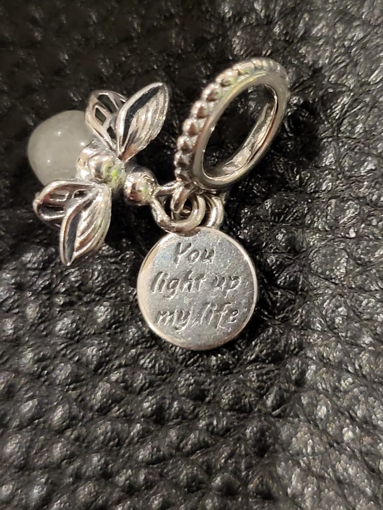 Glow-in-the-dark Firefly Dangle Charm image indicator(3)