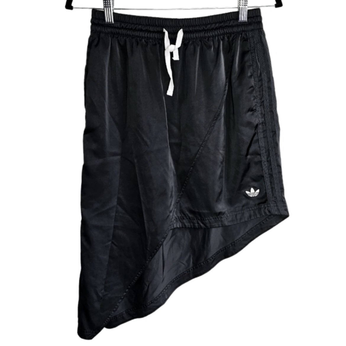 Adidas Small Asymmetrical Drawstring Skirt Trefoil Streetwear thumbnail