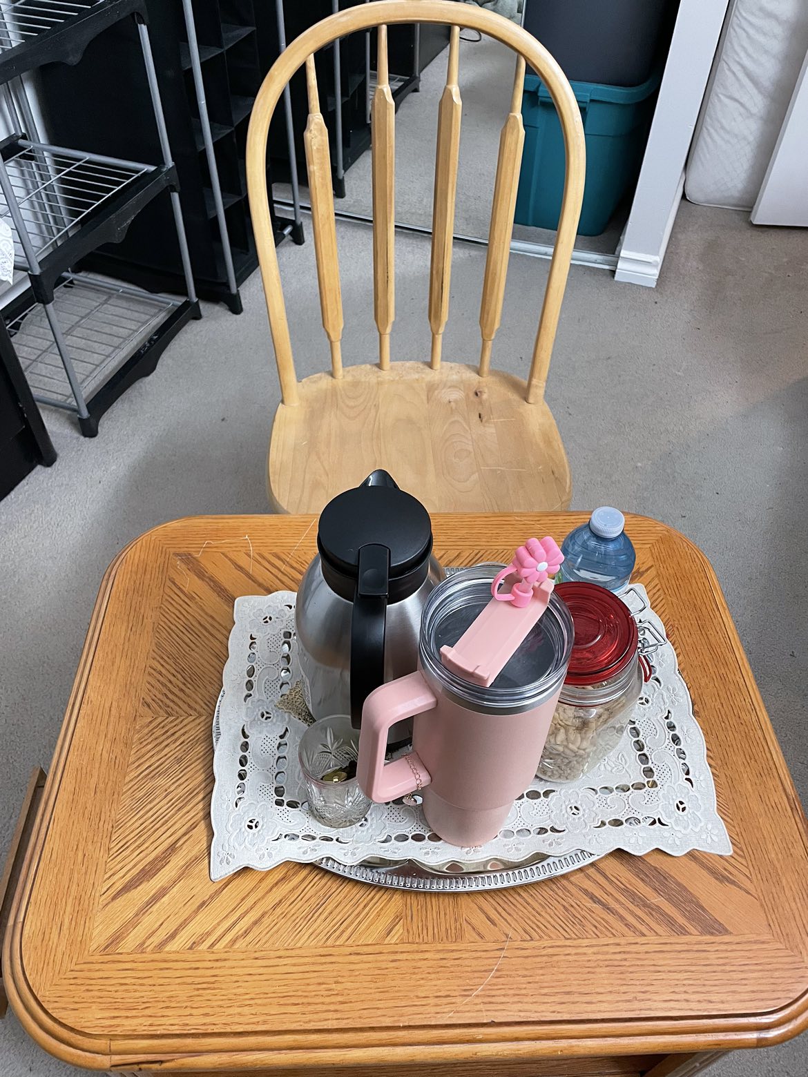 Table kitchen with one chair