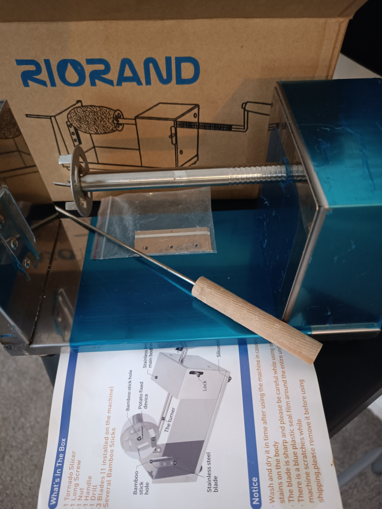 Tornado Slicer or Spiral potato or twisted potato maker - photo 4