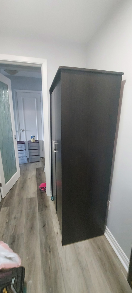 wooden wardrobe - photo 5