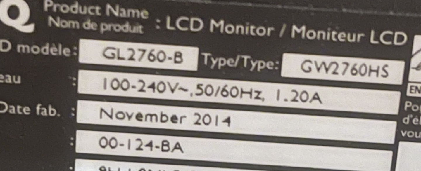 BENQ dual monitors 27” with HDMI ports - photo 3