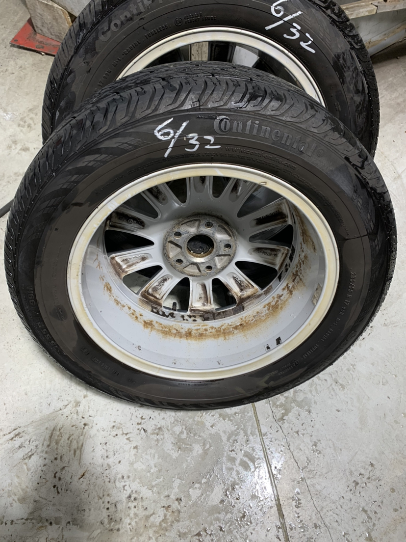 VW OEM Alloy Rims with Four Continental tires - photo 5