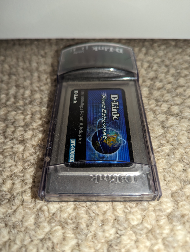 Ethernet Cardbus adapter card. - photo 3