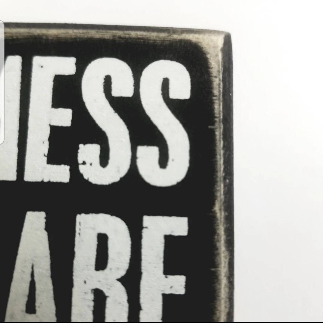 Pardon The Mess - Farmhouse Shelf Sitter Wall Sign image indicator(3)