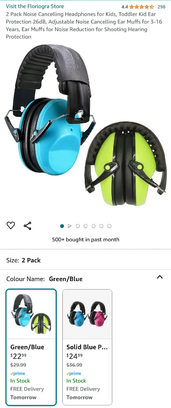 Child noise canceling headphones - photo 4