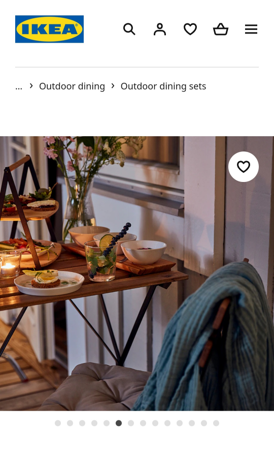 Ikea Patio Set image indicator(3)