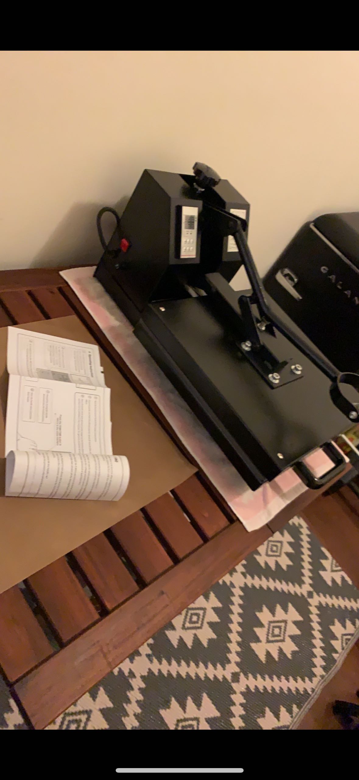 Heat Press Machine 15”x15” thumbnail